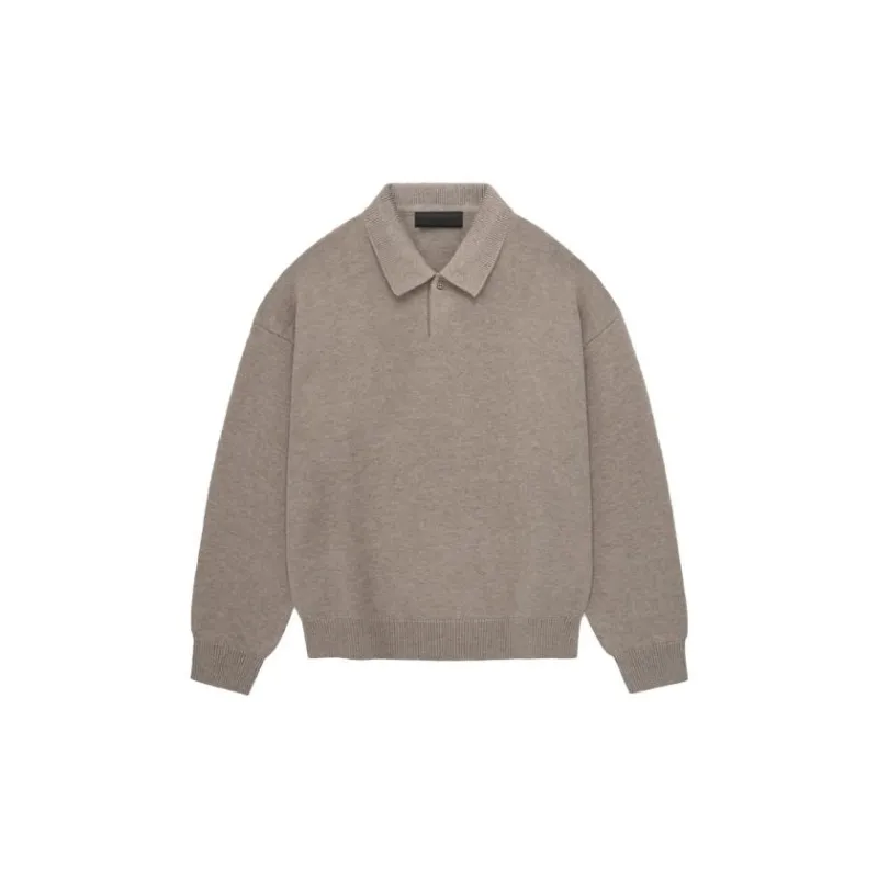 Fear Of God Essentials Kids Knit Polo-1