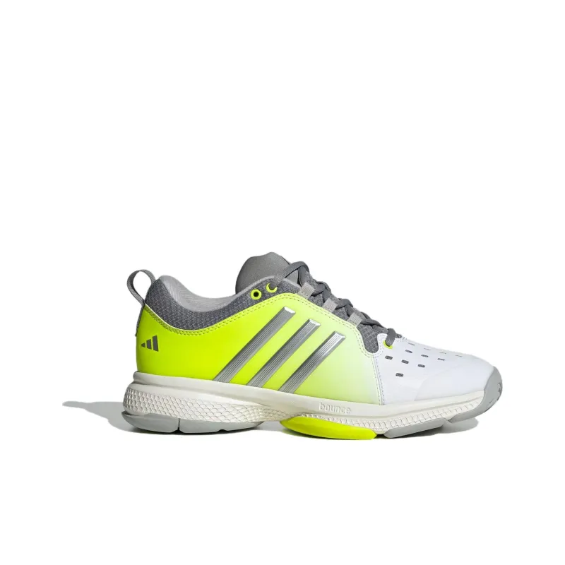 Adidas Court Pickleball Cloud White Silver Metallic Lucid Lemon Women's-1