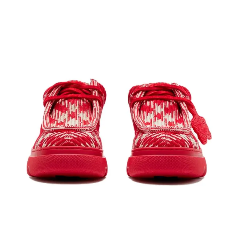 Burberry Check Woven Loafers-3