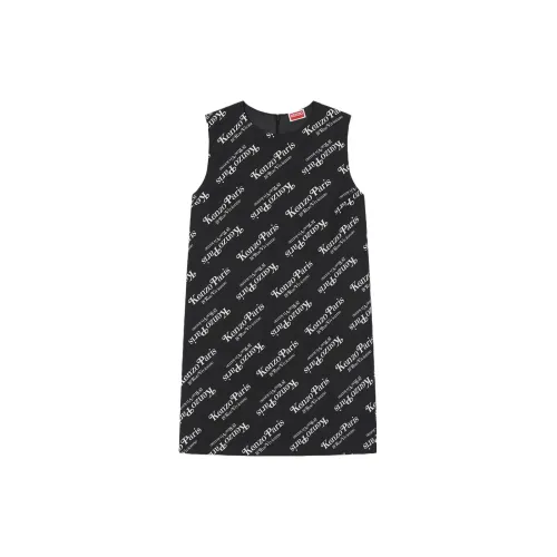 KENZO Sleeveless Dresses Women's Black