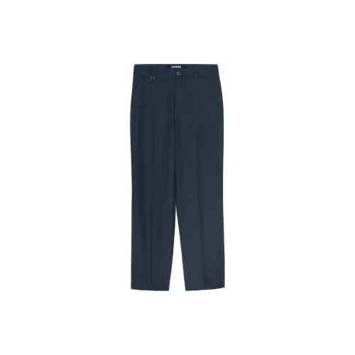 Jacquemus Suit Trousers Men Blue