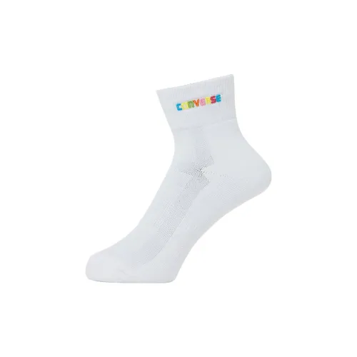 Converse Ankle Socks Unisex 1 Pack White