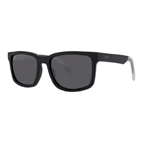 Maui Jim Acetate Square Sunglasses Unisex Black