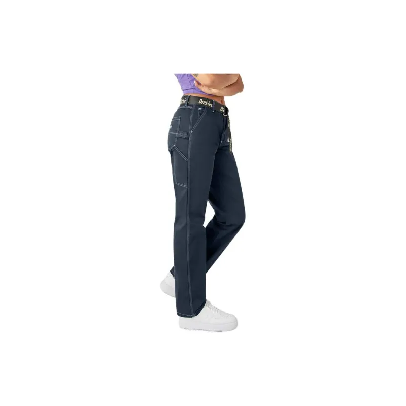 Dickies Casual Pants Women's Navy-3