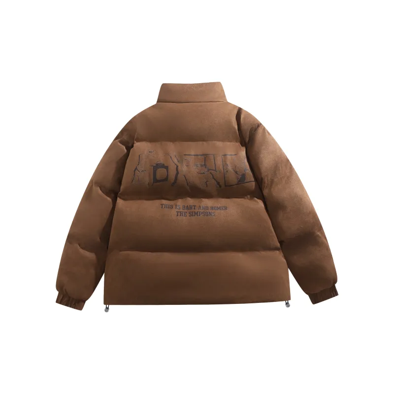 The Simpsons Puffer Jacket Unisex-25