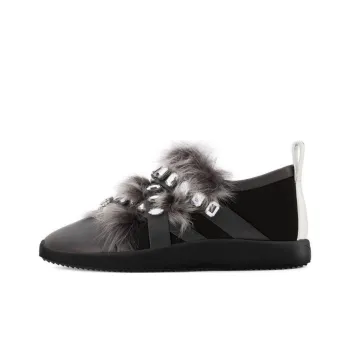 Giuseppe Zanotti/GZ Christie Winter Low-Top Casual Shoes Women's Black
