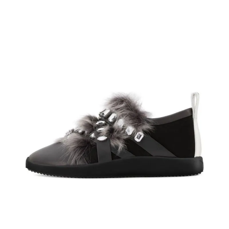Giuseppe Zanotti/GZ Christie Winter Low-Top Casual Shoes Women's Black-0