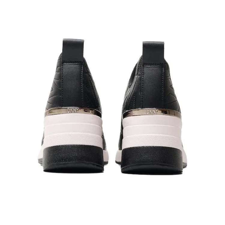DKNY Wear-Resistant Slip-Resistant Low-Top Casual Shoes Women's Black-5