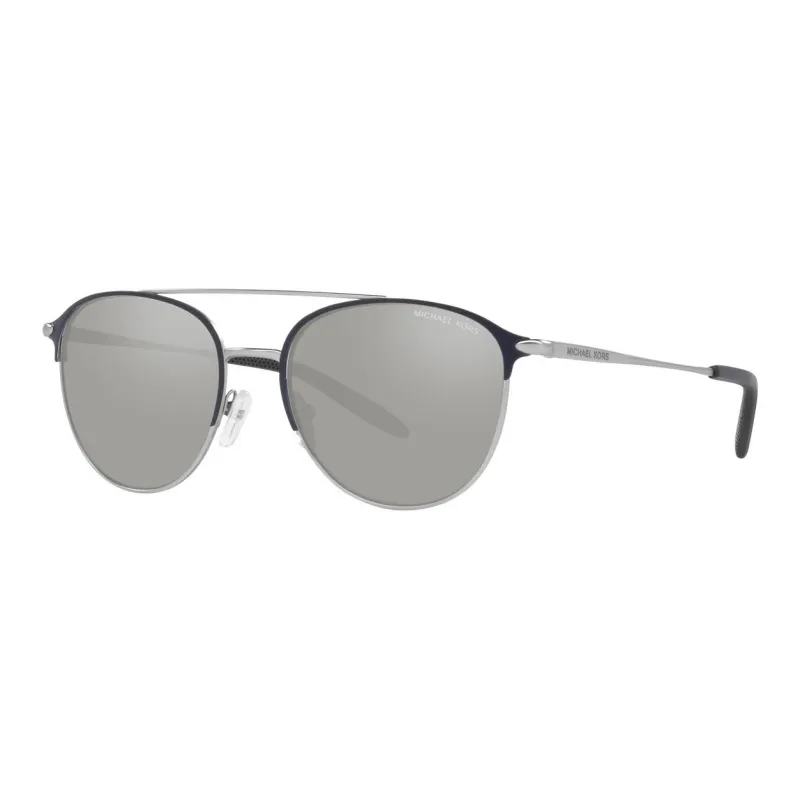 MICHAEL KORS Metal Aviator Sunglasses Men's Blue-0