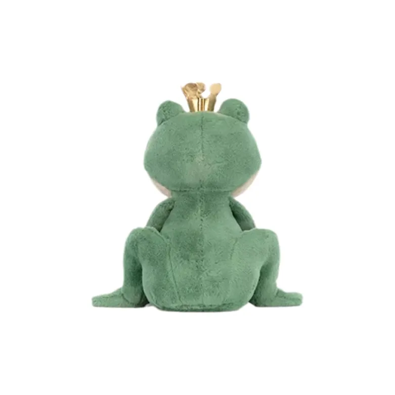 JELLYCAT Fabian Frog Prince Plush Toy-1