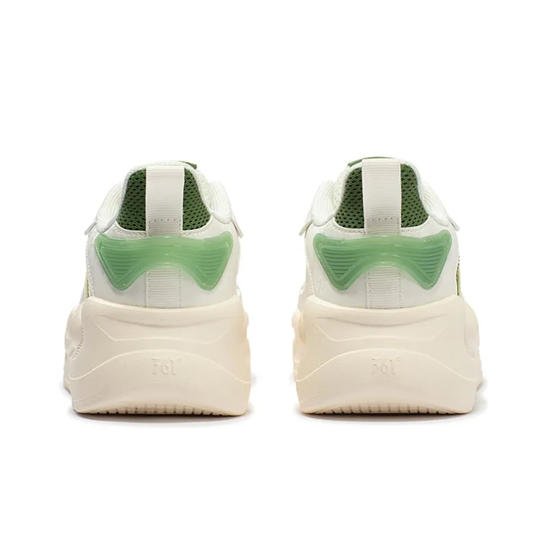 361° Yunshu 4.0 Anti Slip Wear Resistant Low Top Casual Shoes Men's White Green-3