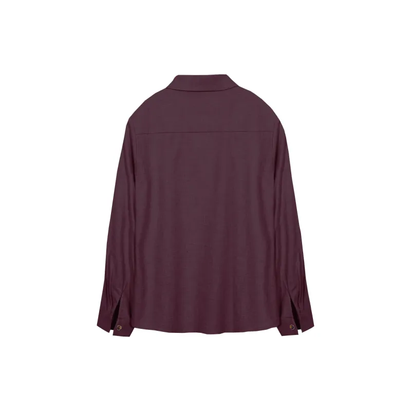 Lucybaily Shirt Women's Peter Pan Collar-5