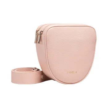 Furla Leather Crossbody Bag, Shoulder Bag Women's Pink