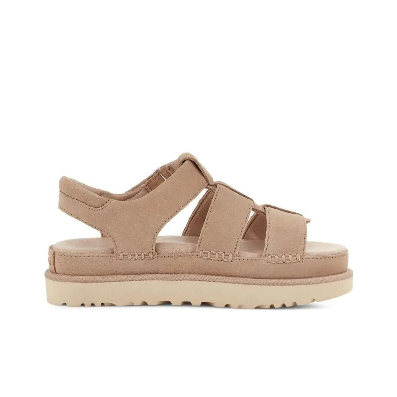 UGG Goldenstar Strap Platform Sandal Driftwood Women's-1