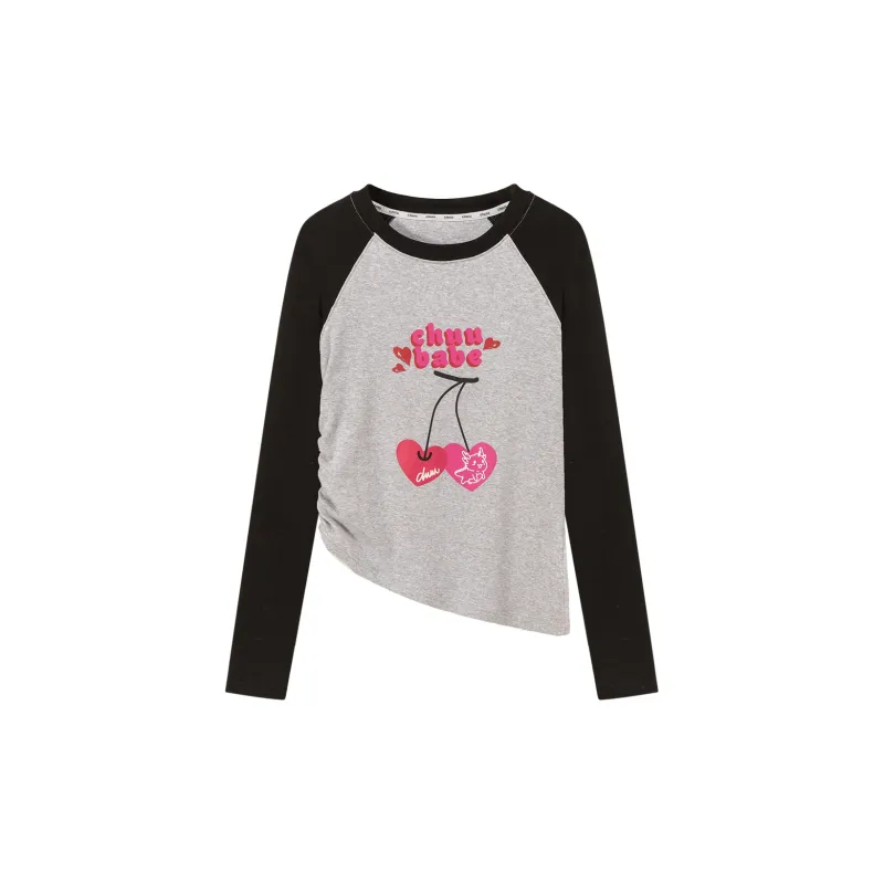 CHUU Raglan Sleeve T Shirt Women's-3