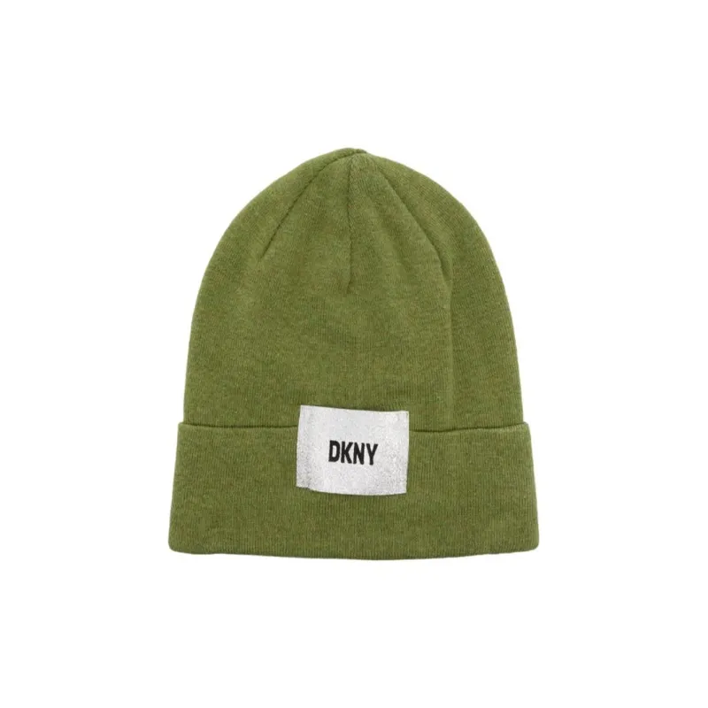 DKNY Logo-patch Beanie-0