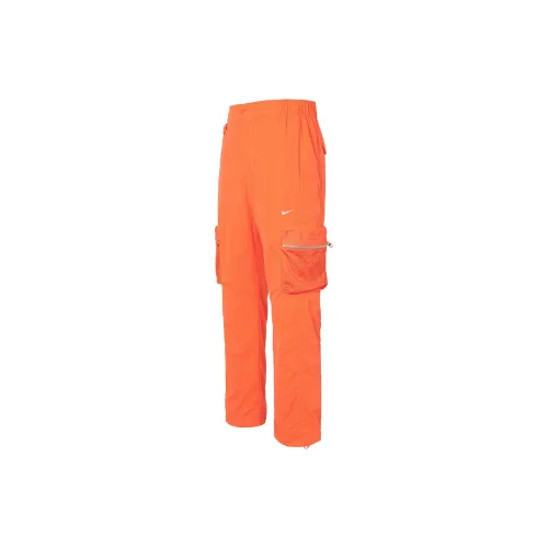 Nike Premium Big Pocket Straight-Leg Cargo Pants Men's Orange