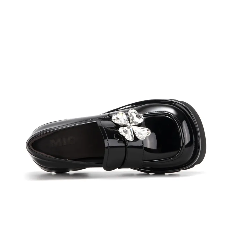 MIO Loafers Women's Black | Gray-4