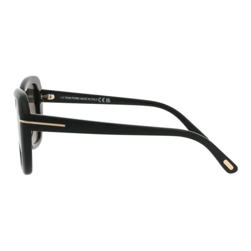 TOM FORD Eyewear Logo detail Butterfly frame Sunglasses-3