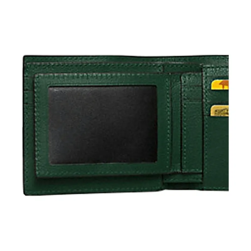 COACH 3 IN 1 Wallet Leather 3-in-1 Card Holder Wallet Regular Men's Army Green-3