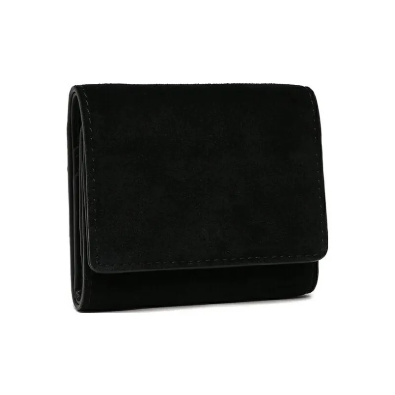 A.P.C Leather Wallet Unisex Black-1