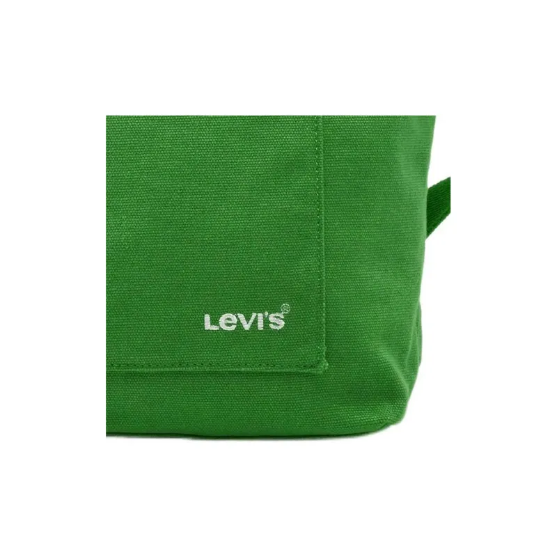 Levi's Cotton Canvas Canvas Bag Tote Bag Shopping Bag Shoulder Bag Crossbody Bag Handbag Mini Women's Light Green-3