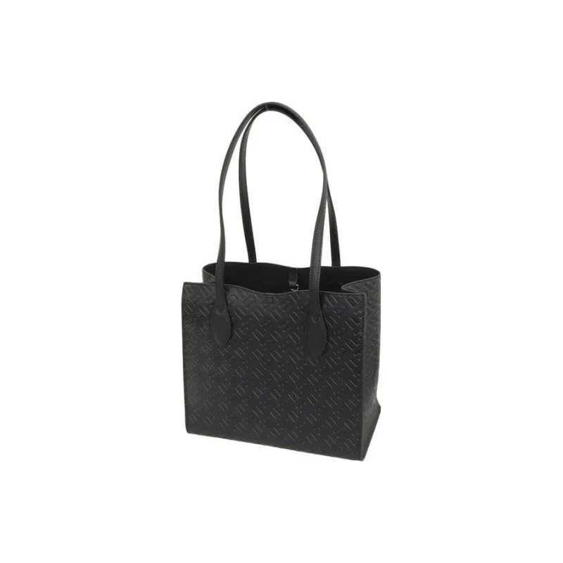 Furla Era Leather Tote Bag, Shopping Bag, Handbag Small Size Women's Black-3