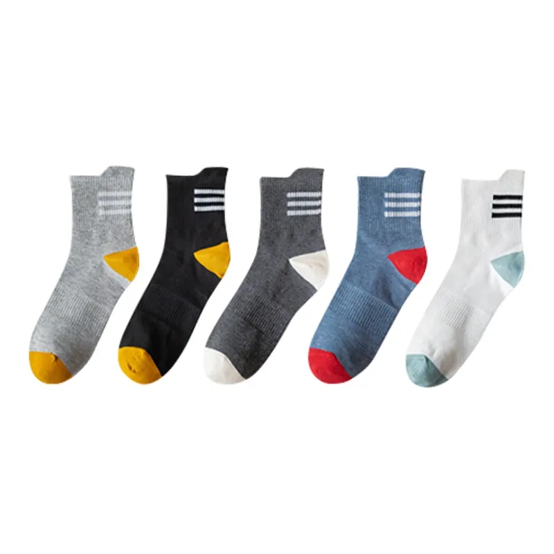2323 Mid Calf Socks Men's 5 Pack-35
