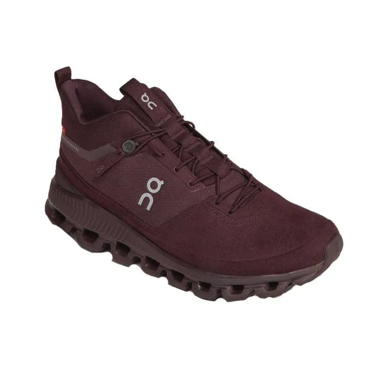 On Running Cushioning, Wear Resistant Low Top Running Shoes Women's Burgundy-1