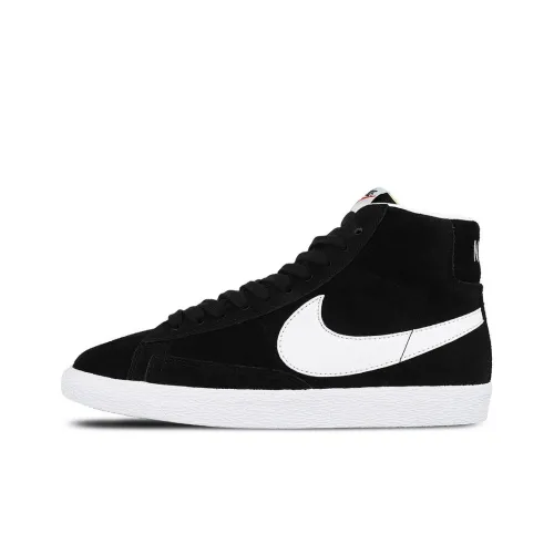 Nike Blazer Mid Premium Black White Gum