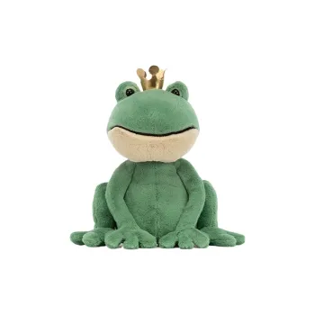 JELLYCAT Fabian Frog Prince Plush Toy