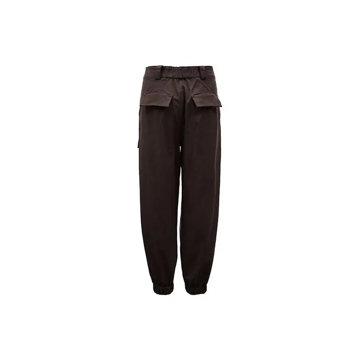 ONLY Casual Pants Women's E09 Chocolate Brown-1