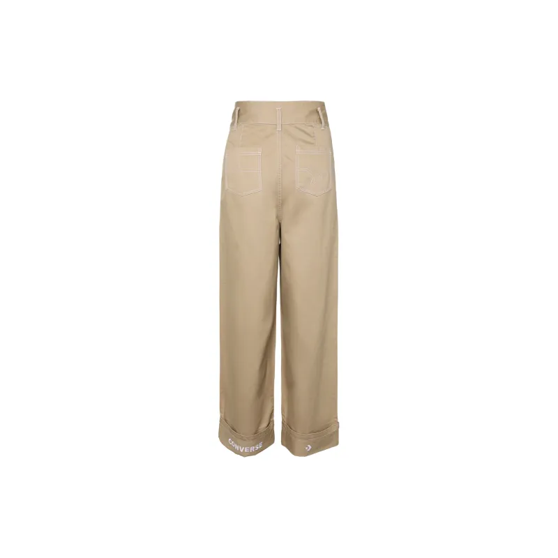 Converse Casual Pants Women's Khaki-2