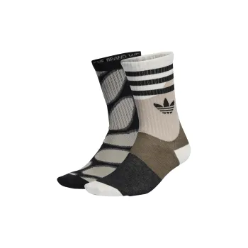 Adidas Originals MARIMEKKO CREW SOCKS 2 PAIRS Mid Calf Socks Women's 2 Pack