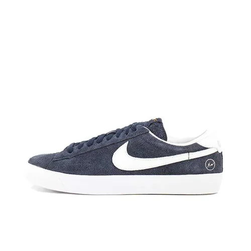 Nike Tennis Skateboard Shoes Men Low-Top Blue