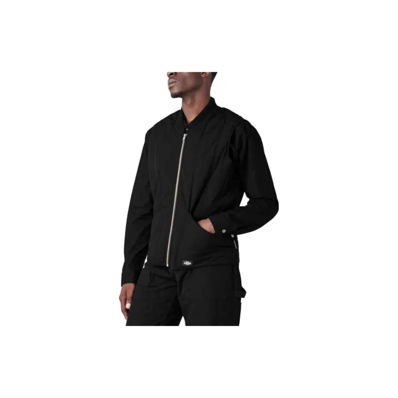 Dickies Premium Collection Quilted Vest Vest Men's Black-2
