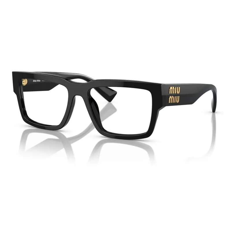 MIU MIU Logo plaque Rectangle frame Glasses-5