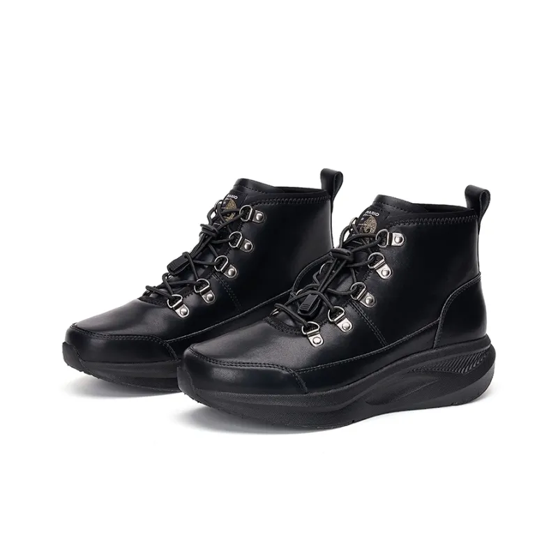 Joy&Mario Height Increasing Mid-Top Casual Shoes 4cm Women's-1