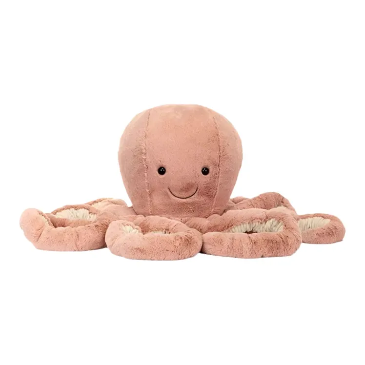 JELLYCAT Ocean Series Oudai Squid Extra Large Dolls Plush Doll 140cm High-1