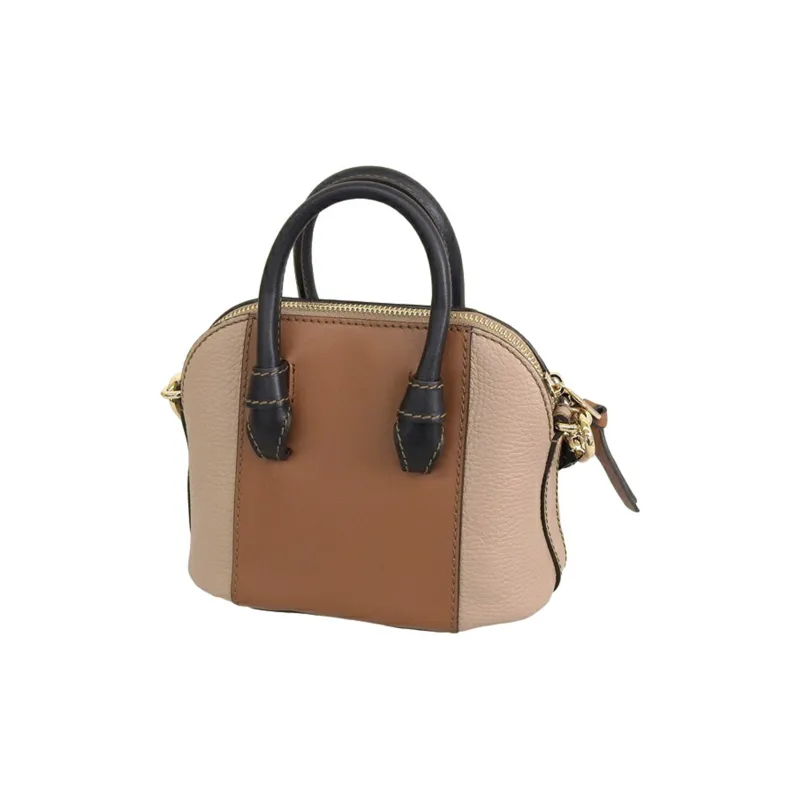 Furla Leather Shoulder Bag, Crossbody Bag, Handbag Regular Women's Greek Blend Cognac-3