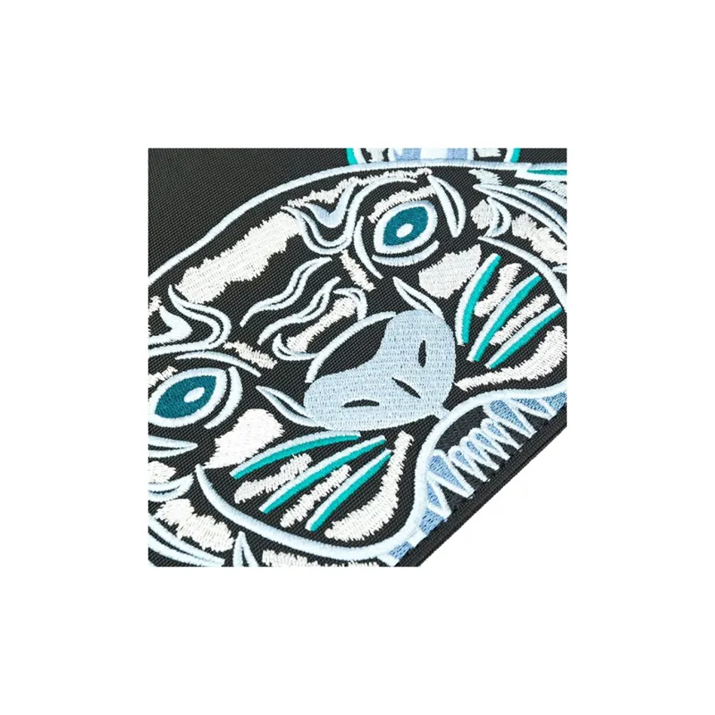 KENZO Classic Tiger Head Nylon Clutch Regular Men's Black-4