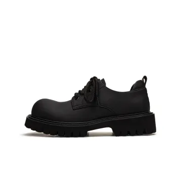 1997K Big Head Derby Casual Shoes Men's Charcoal Black