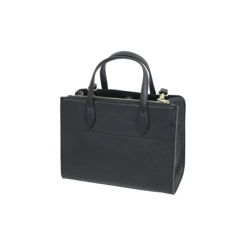 Furla Leather Handbag Women's Black-3