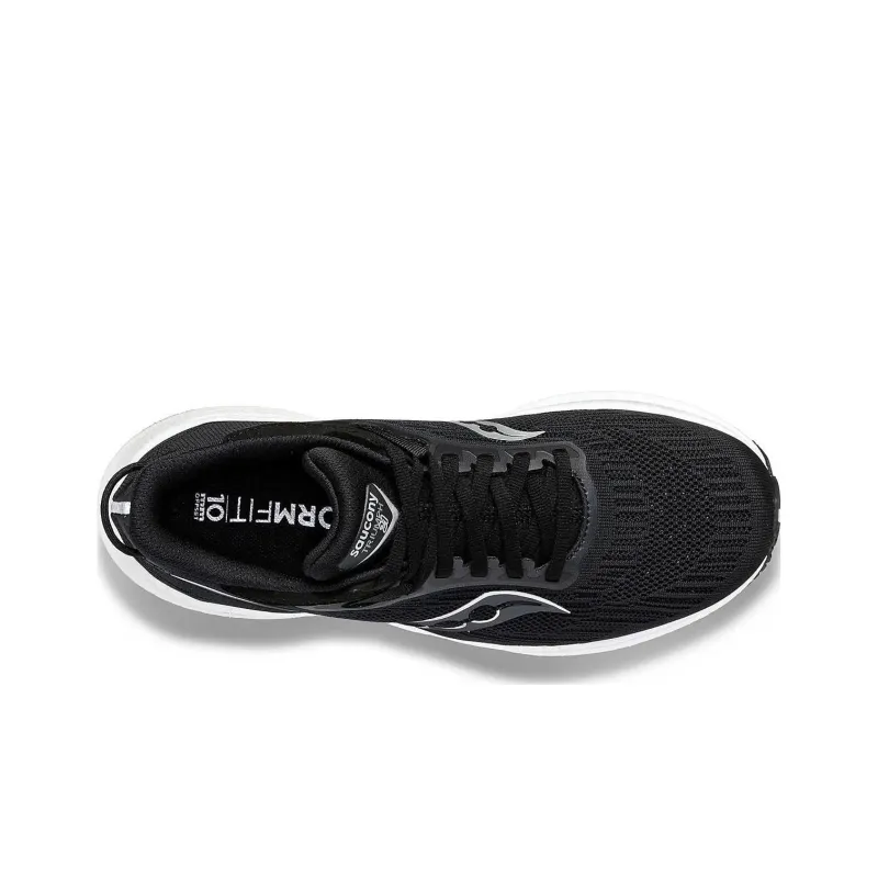 Saucony Triumph 21 Low Top Running Shoes Women's Black-3