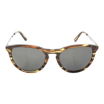LACOSTE Plastic Oval Sunglasses Unisex Brown