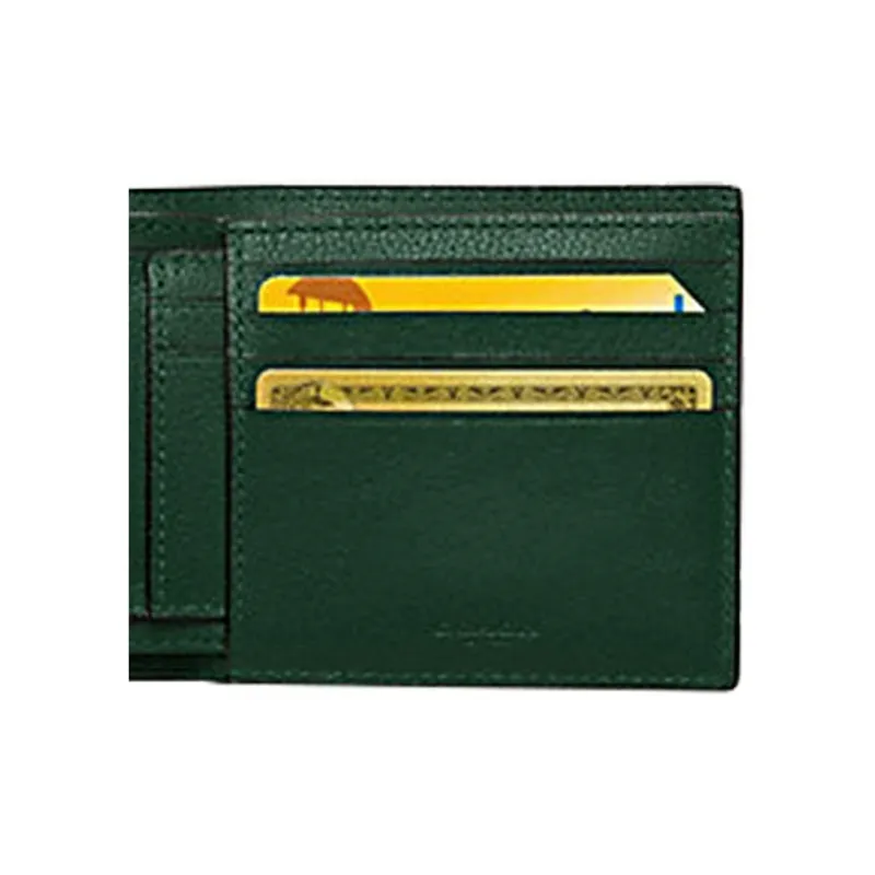 COACH 3 IN 1 Wallet Leather 3-in-1 Card Holder Wallet Regular Men's Army Green-4