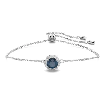 Swarovski Rhodium-Plated Zirconia Bracelets Unisex Silver