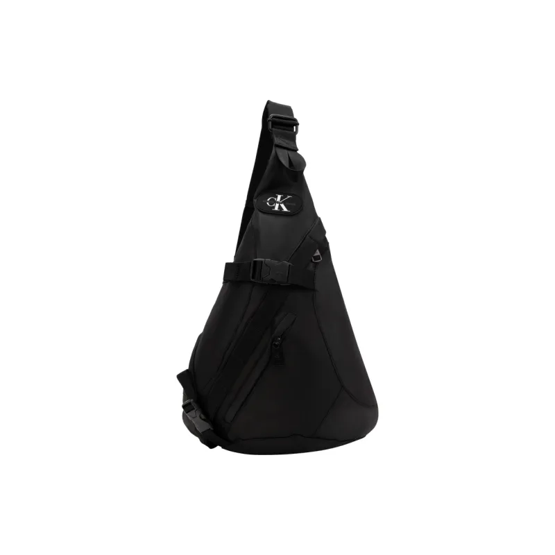 CALVIN KLEIN Fabric Sling Bag Regular Men's Space Black-0