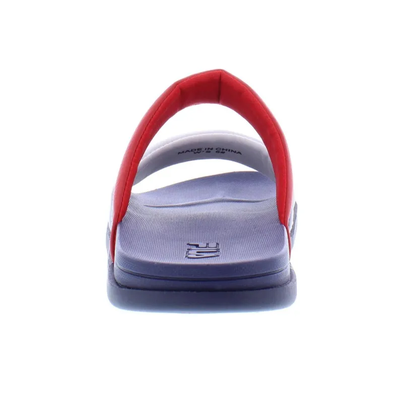 FILA Running Shoes Women's Blue Red White-2
