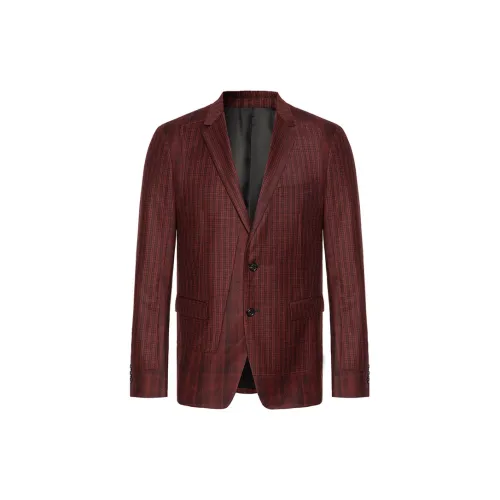 ANDREW MACKENZIE Business Suits Men Red